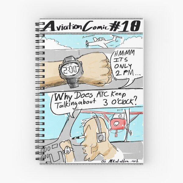 Item preview, Aviation comic 10! traffic at 3 o'clock! designed and sold by Mkatultra_art.