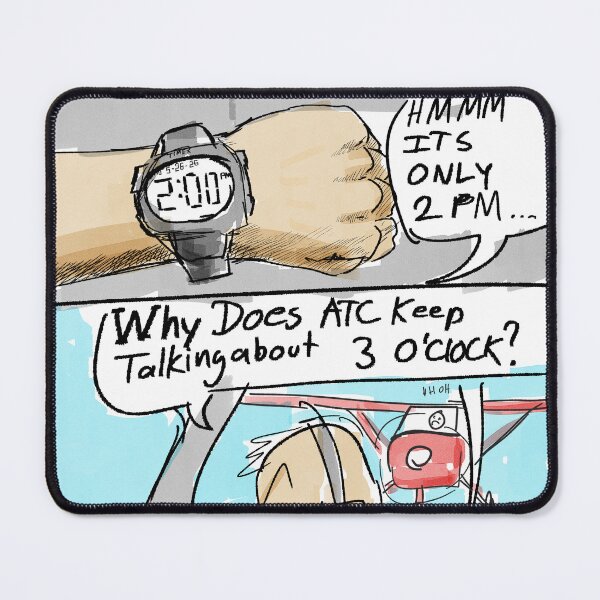 Item preview, Aviation comic 10! traffic at 3 o'clock! designed and sold by Mkatultra_art.