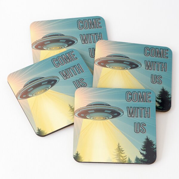 Item preview, Come With Us UFO Design designed and sold by Soundpups.
