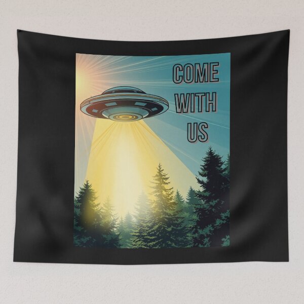 Item preview, Come With Us UFO Design designed and sold by Soundpups.