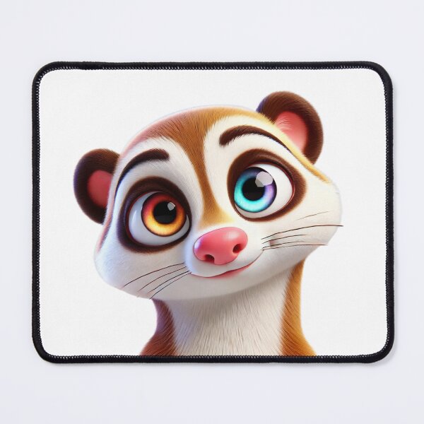 Item preview, Adorable Cinnamon Ferret designed and sold by Sillytoe.