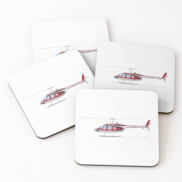 Item preview, BELL 206B JETRANGER VH-AND ANSETT 1979 designed and sold by Grubby Fingers Aircraft Illustration.