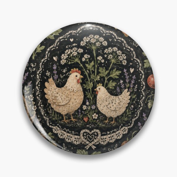 Item preview, Cottagecore Chicken Farmhouse Sweetness designed and sold by scicilysimonee.
