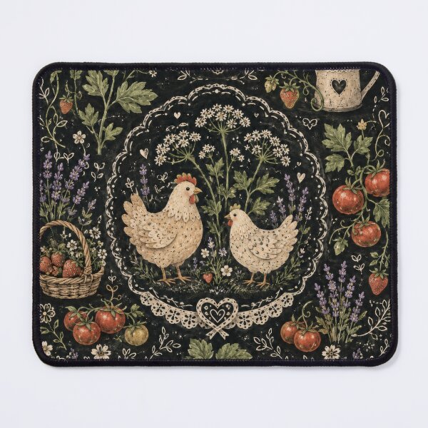 Item preview, Cottagecore Chicken Farmhouse Sweetness designed and sold by scicilysimonee.