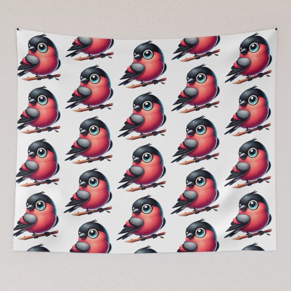 Item preview, Adorable Eurasian Bullfinch 1 designed and sold by Sillytoe.