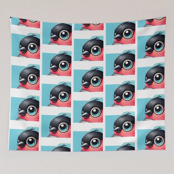 Item preview, Adorable Eurasian Bullfinch 2 designed and sold by Sillytoe.