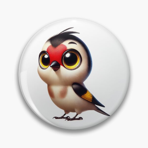 Item preview, Adorable European Goldfinch 1 designed and sold by Sillytoe.