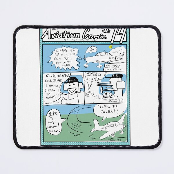 Item preview, Aviation comic 14: cirrus life designed and sold by Mkatultra_art.