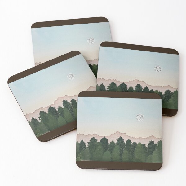 Item preview, Moon Over Mountains designed and sold by byhandandheart.