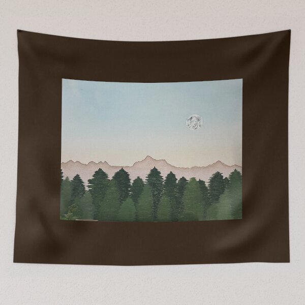Item preview, Moon Over Mountains designed and sold by byhandandheart.