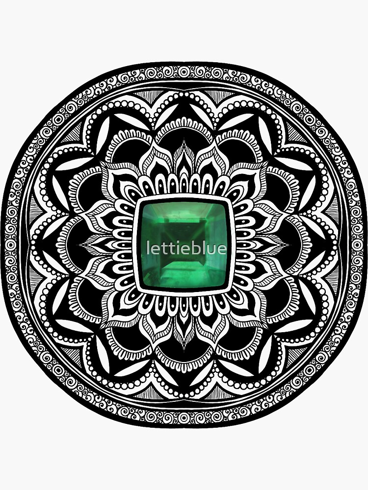 Emerald Mandala by lettieblue