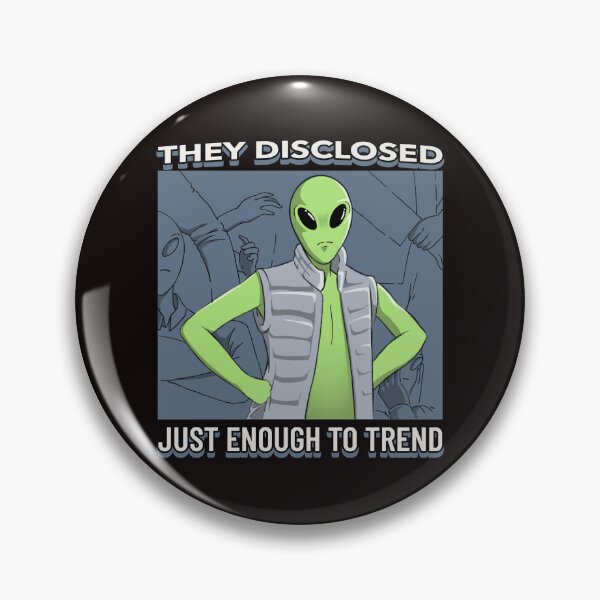 Item preview, THEY DISCLOSED JUST ENOUGH TO TREND | DISCLOSURE HUMOR SERIES — SILVER PUFFER EDITION designed and sold by WitLounge.