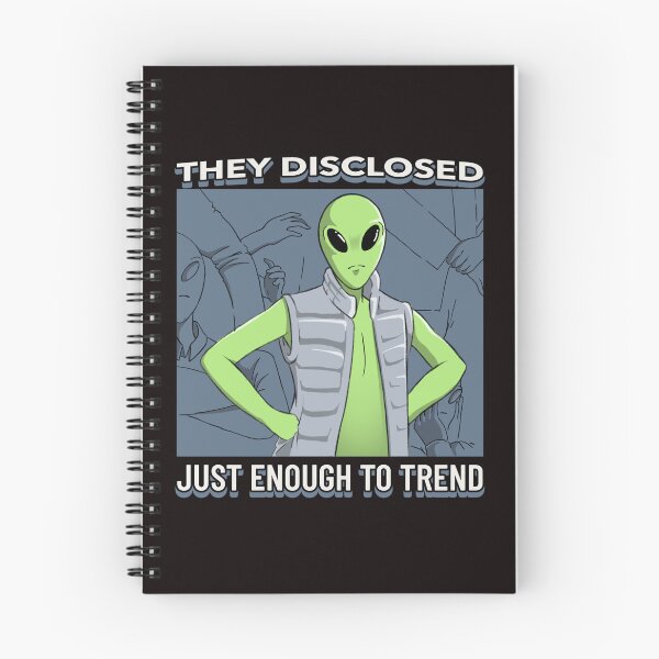 Item preview, THEY DISCLOSED JUST ENOUGH TO TREND | DISCLOSURE HUMOR SERIES — SILVER PUFFER EDITION designed and sold by WitLounge.