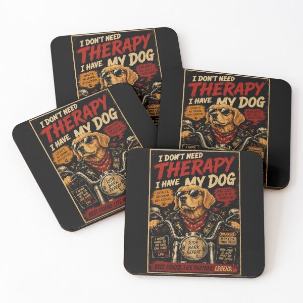 Item preview, Funny Dog Lover Biker with Cool Motorcycle Golden Retriever designed and sold by Modaozushi216.