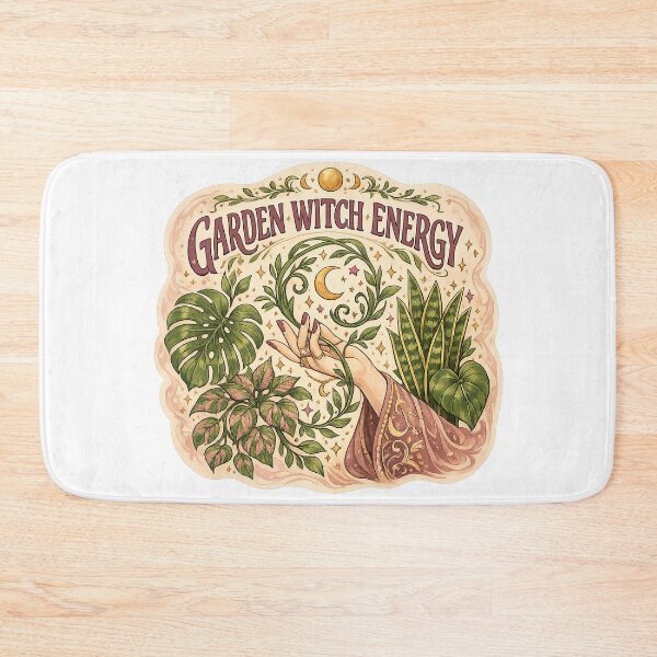 Item preview, Garden Witch Energy Botanical Plant Lover designed and sold by Cool-M-Apparel.