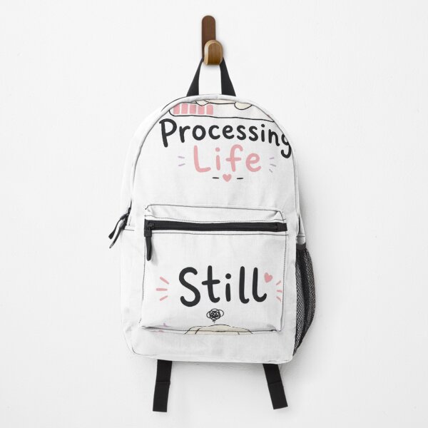 Item preview, Still Processing Life Cute Kawaii Bunny Quote Design designed and sold by Sanika arts .