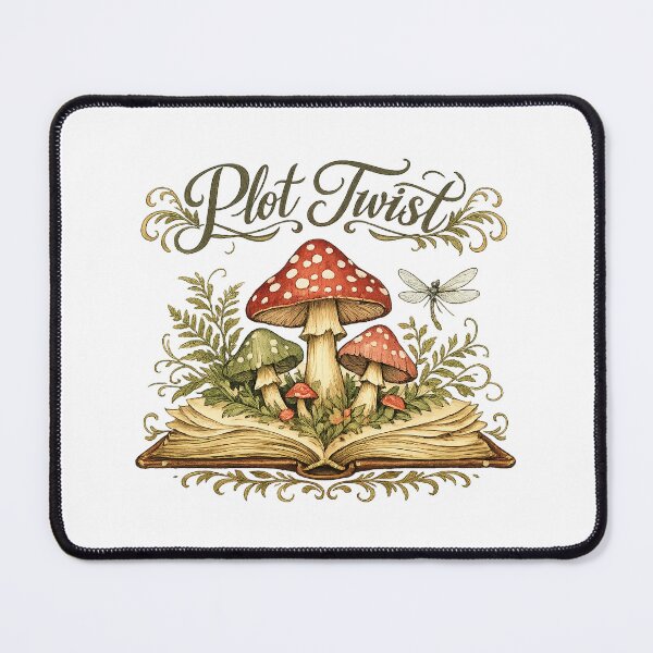Item preview, Plot Twist Cozy Botanical Romance Reader designed and sold by Cool-M-Apparel.