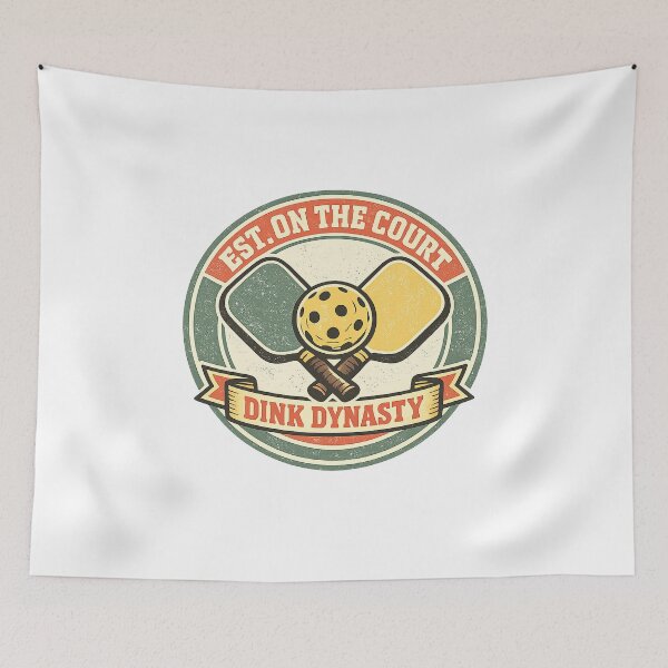 Item preview, Weekend Dinker Retro Patch — Bold Pickleball Club Tee designed and sold by Cool-M-Apparel.