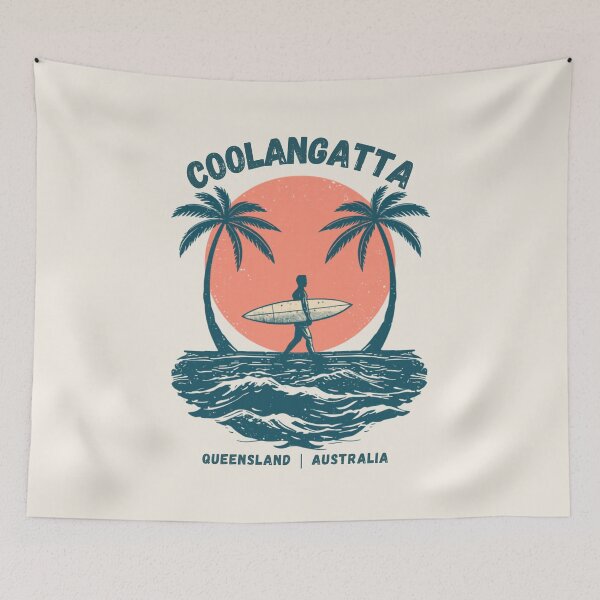 Item preview,  Coolangatta Queensland Australia Vintage Surfer designed and sold by TamGustam.