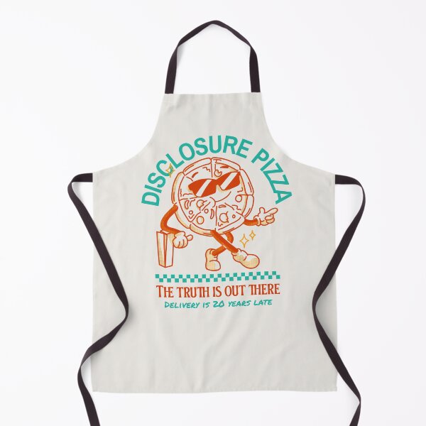 Item preview, DISCLOSURE PIZZA | THE TRUTH IS OUT THERE  | DISCLOSURE FILES HUMOR SERIES — LATE DELIVERY EDITION designed and sold by WitLounge.