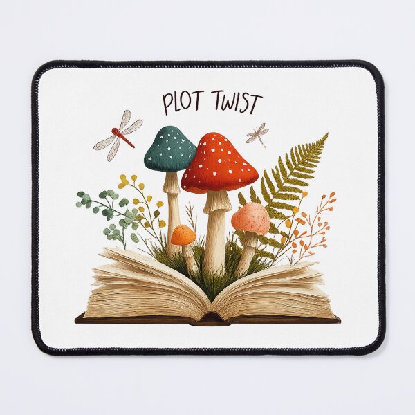 Item preview, Plot Twist Vintage Botanical Cottagecore Reading Club designed and sold by Cool-M-Apparel.