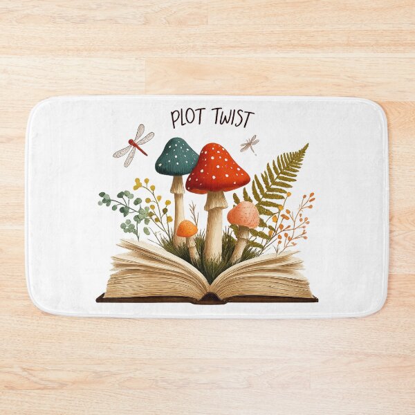 Item preview, Plot Twist Vintage Botanical Cottagecore Reading Club designed and sold by Cool-M-Apparel.