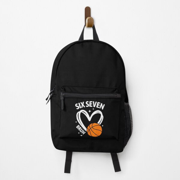 Item preview, Six Seven Bruh Basketball Heart Funny Valentine Sports designed and sold by allistermariam.