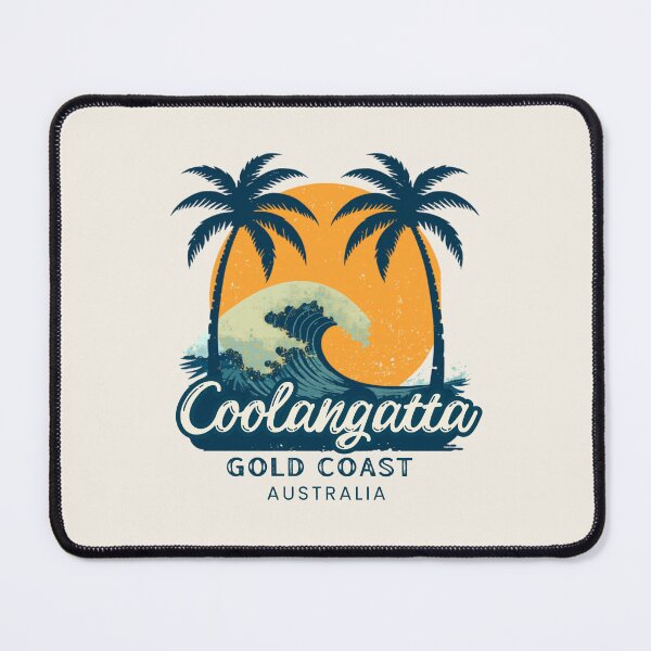 Item preview, Coolangatta Queensland Australia Vintage Surf Wave designed and sold by TamGustam.