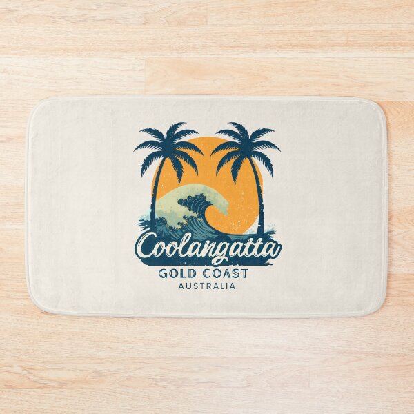 Item preview, Coolangatta Queensland Australia Vintage Surf Wave designed and sold by TamGustam.