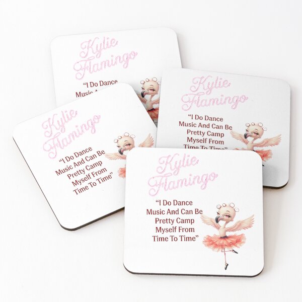 Item preview, Kylie Flamingo Showgirl Dance Pop Parody designed and sold by ArtisticDesignsbyLinda.