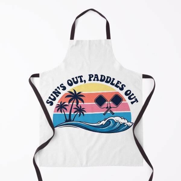 Item preview, Dink Beach Club Retro Summer Tee — Sun's Out Paddles Out designed and sold by Cool-M-Apparel.