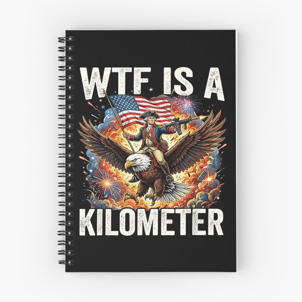 Item preview, 4th of July WTF is Kilometer Funny USA Patriotic Men Women designed and sold by AnitaBice.