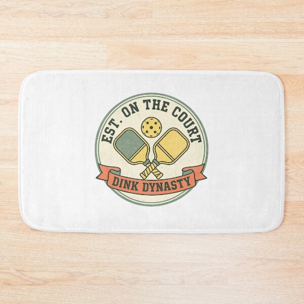 Item preview, Paddle Society Established Crest — Clean Vintage Pickleball Badge designed and sold by Cool-M-Apparel.