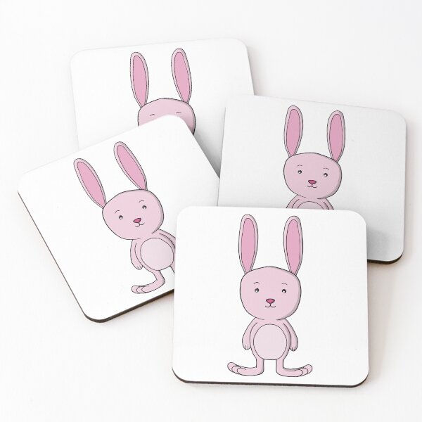 Item preview, Pastel Pink Bunny Cartoon Character designed and sold by shopdiego.