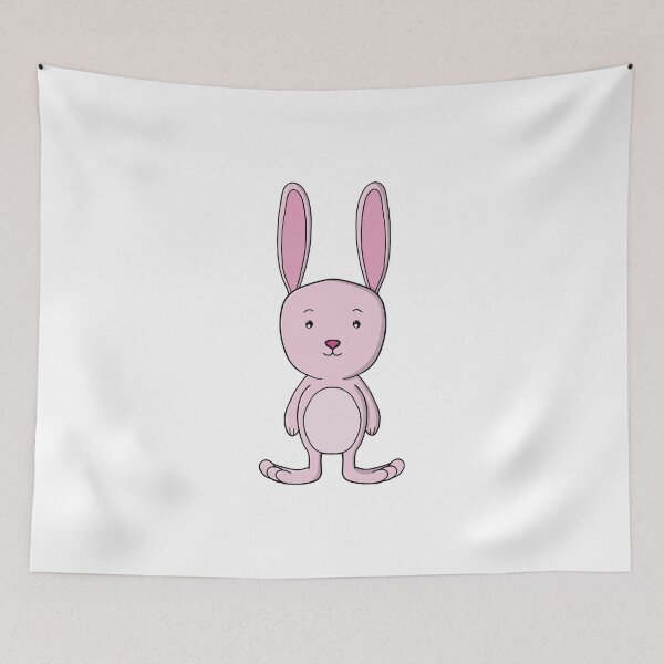 Item preview, Pastel Pink Bunny Cartoon Character designed and sold by shopdiego.
