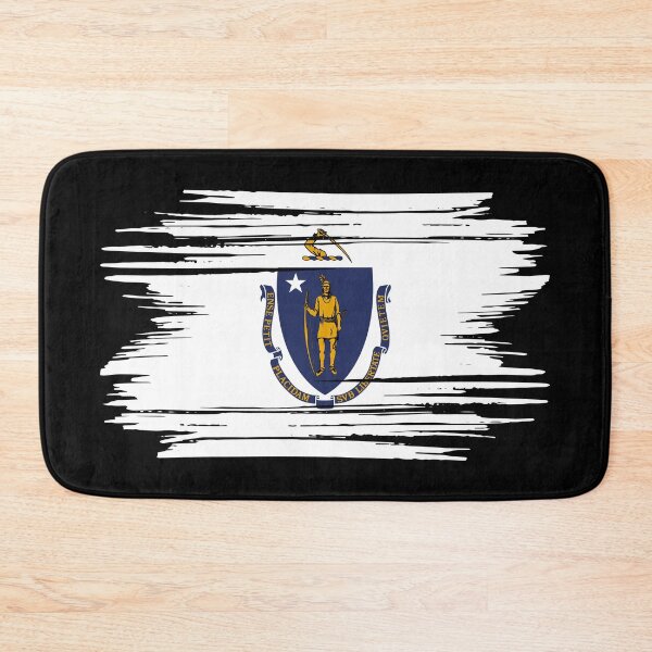 Item preview, Distressed Massachusetts State Flag MA designed and sold by shitpostee.