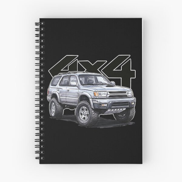Item preview, 4Runner 3rd Gen Silver 4X4 Off-Road Graphic designed and sold by Off-Road-Zone.