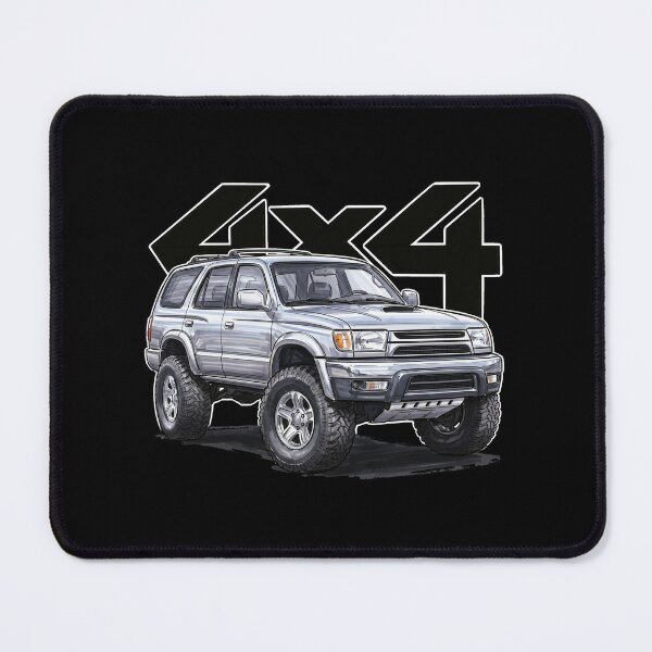 Item preview, 4Runner 3rd Gen Silver 4X4 Off-Road Graphic designed and sold by Off-Road-Zone.