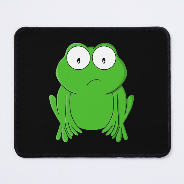 Item preview, Emerald Frog Wide-Eyed Worry designed and sold by shopdiego.
