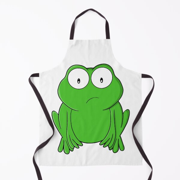 Item preview, Emerald Frog Wide-Eyed Worry designed and sold by shopdiego.