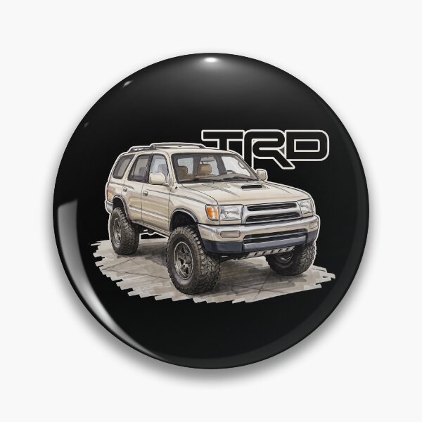 Item preview, 4Runner 3rd Gen Gold 4X4 Off-Road Graphic designed and sold by Off-Road-Zone.