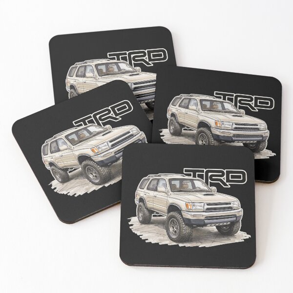 Item preview, 4Runner 3rd Gen Gold 4X4 Off-Road Graphic designed and sold by Off-Road-Zone.