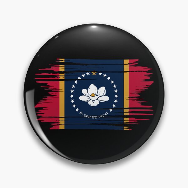 Item preview, Distressed Mississippi State Flag MS designed and sold by shitpostee.