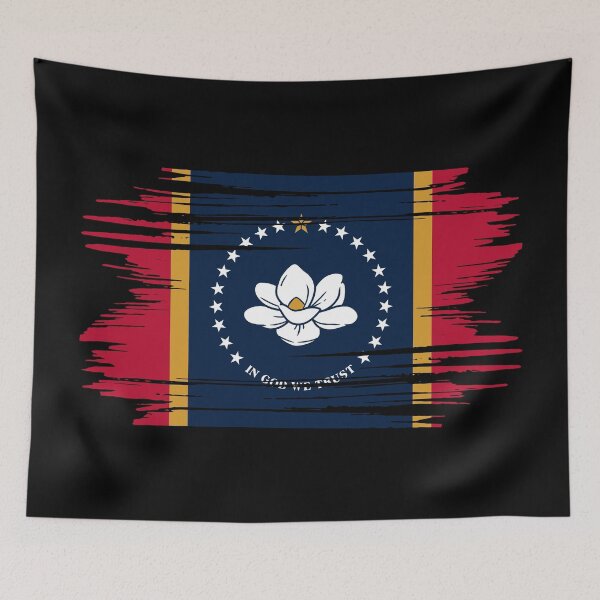 Item preview, Distressed Mississippi State Flag MS designed and sold by shitpostee.