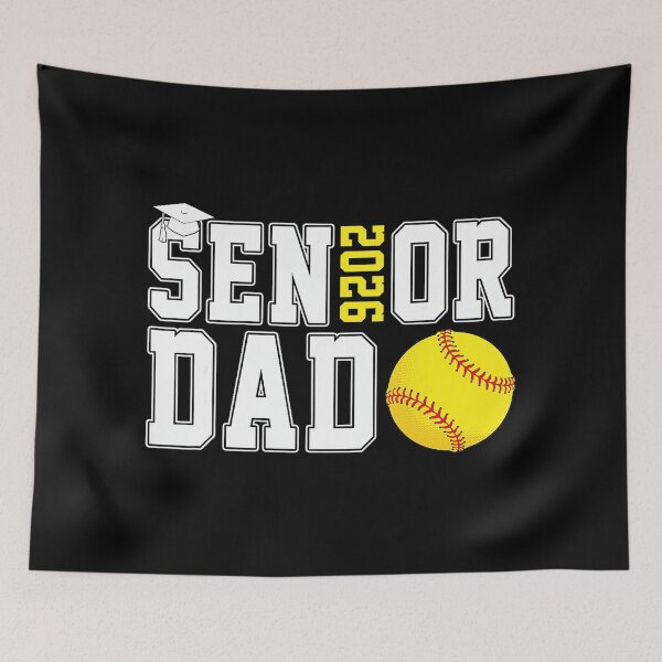 Item preview, Proud Softball Dad Celebrating Senior Year Graduation Class 2026 designed and sold by zamiokaline.