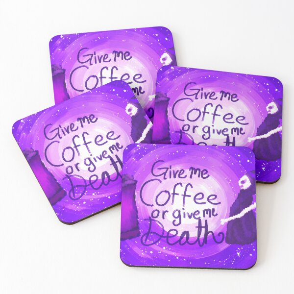 Item preview, Give me coffee or give me death  designed and sold by Kuronicoooo.