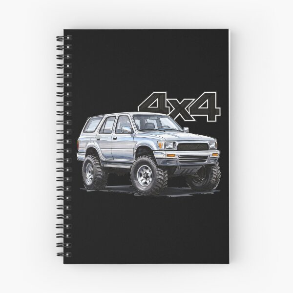Item preview, 4Runner 2nd Gen Silver 4X4 Off-Road Graphic designed and sold by Off-Road-Zone.
