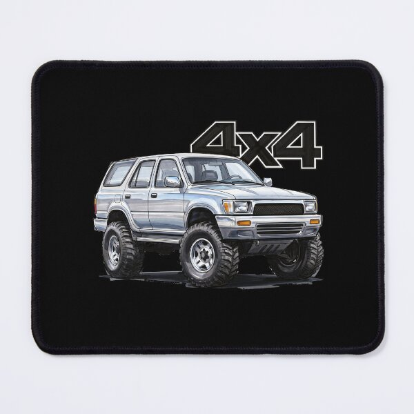 Item preview, 4Runner 2nd Gen Silver 4X4 Off-Road Graphic designed and sold by Off-Road-Zone.