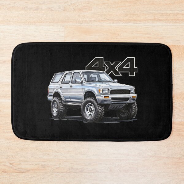 Item preview, 4Runner 2nd Gen Silver 4X4 Off-Road Graphic designed and sold by Off-Road-Zone.