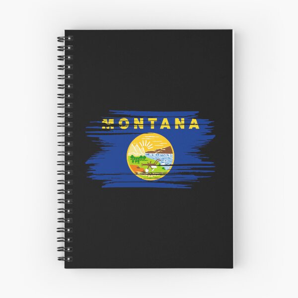 Item preview, Distressed Montana State Flag MT designed and sold by shitpostee.